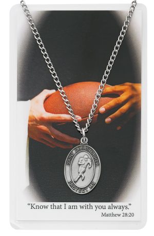 BOYS FOOTBALL PRAYER CARD SET