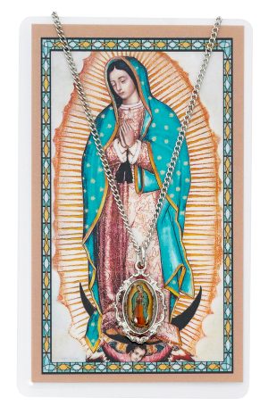 O.L. GUADALUPE CARD & MEDAL
