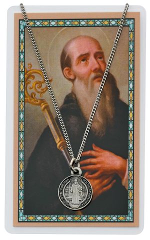 ST BENEDICT PRAYER CARD SET