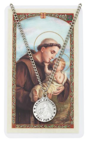 ST ANTHONY SPANISH HOLY PRAYER CARD