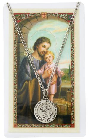ST JOSEPH SPANISH HOLY PRAYER CARD
