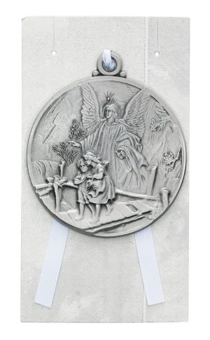 Guardian Angel Crib Medal Carded