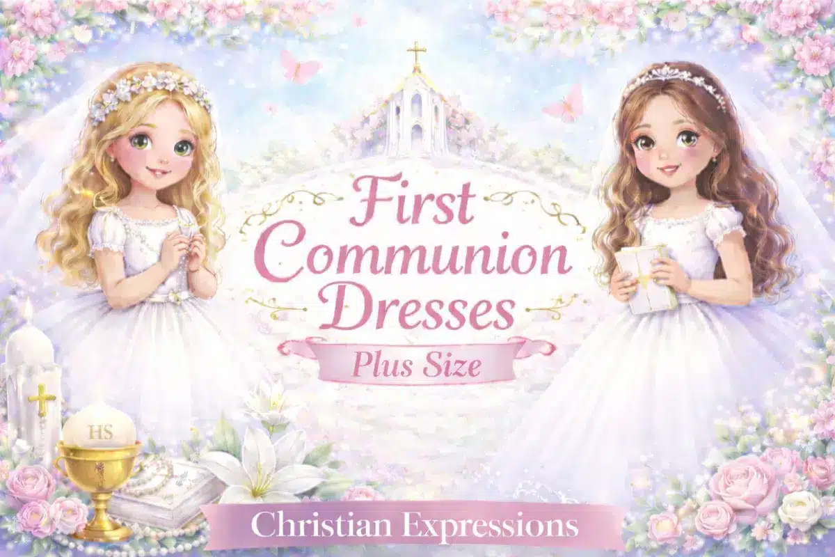 Plus Size First Communion Dresses