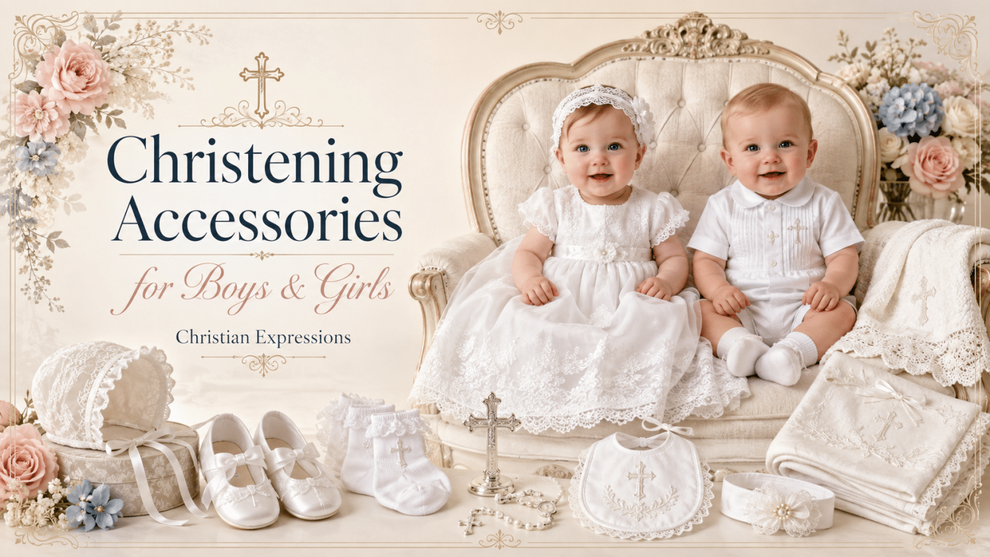 Shop Christening Accessories for Boys and Girls