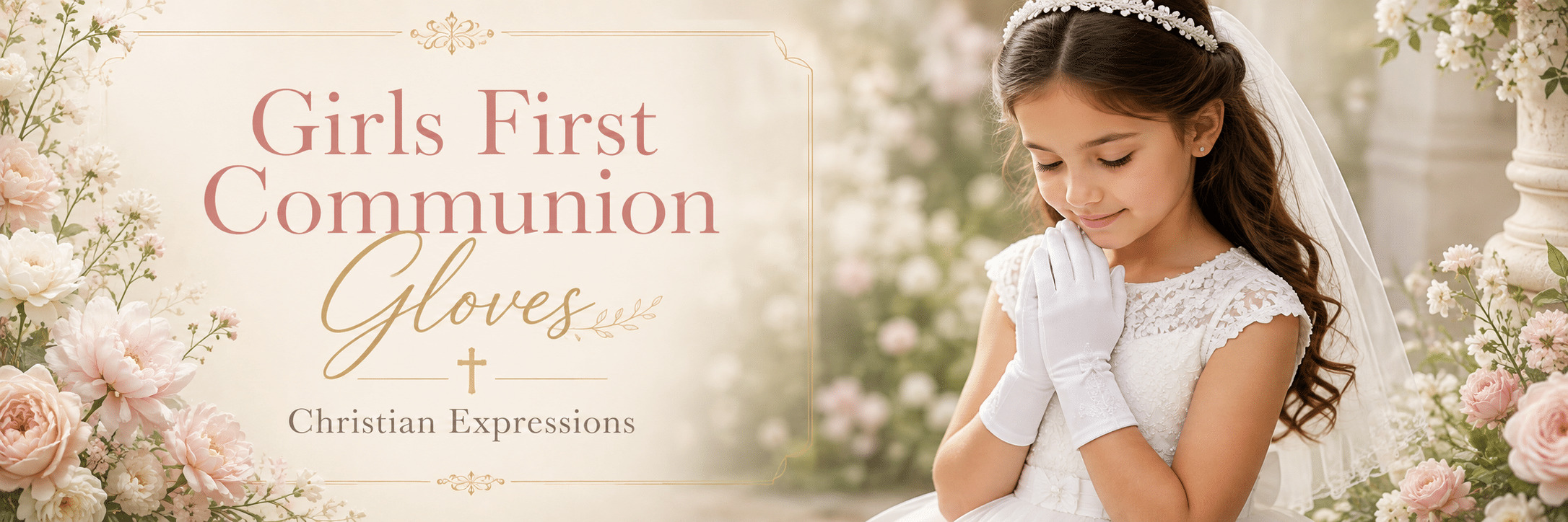 Shop First Communion Gloves For Sale