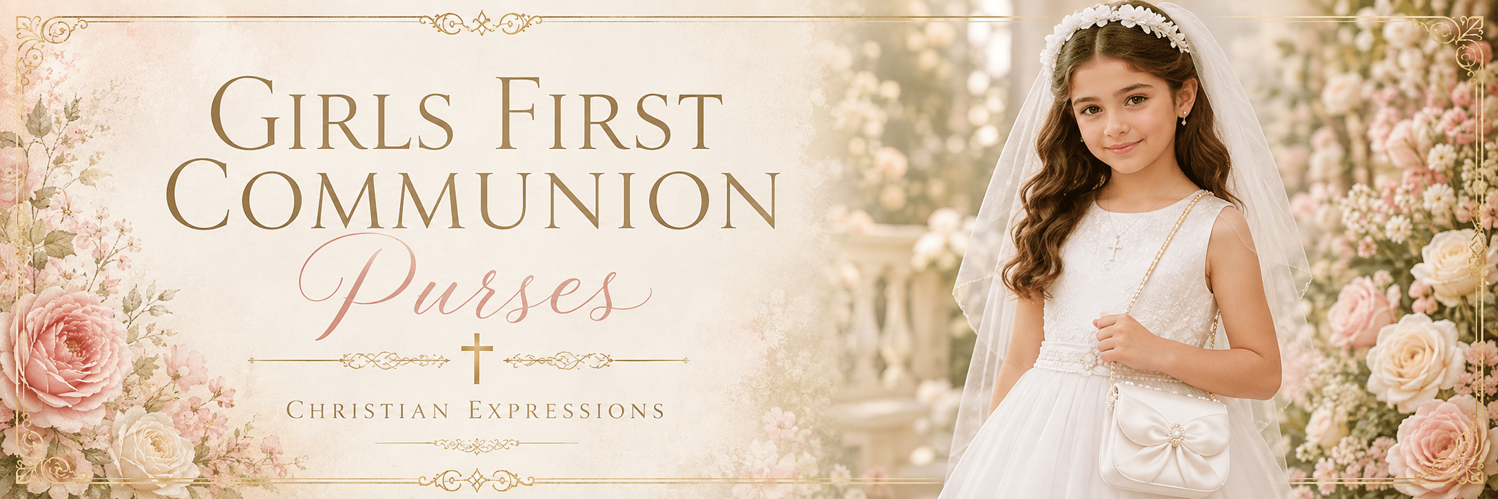 Shop First Communion Purses for Sale