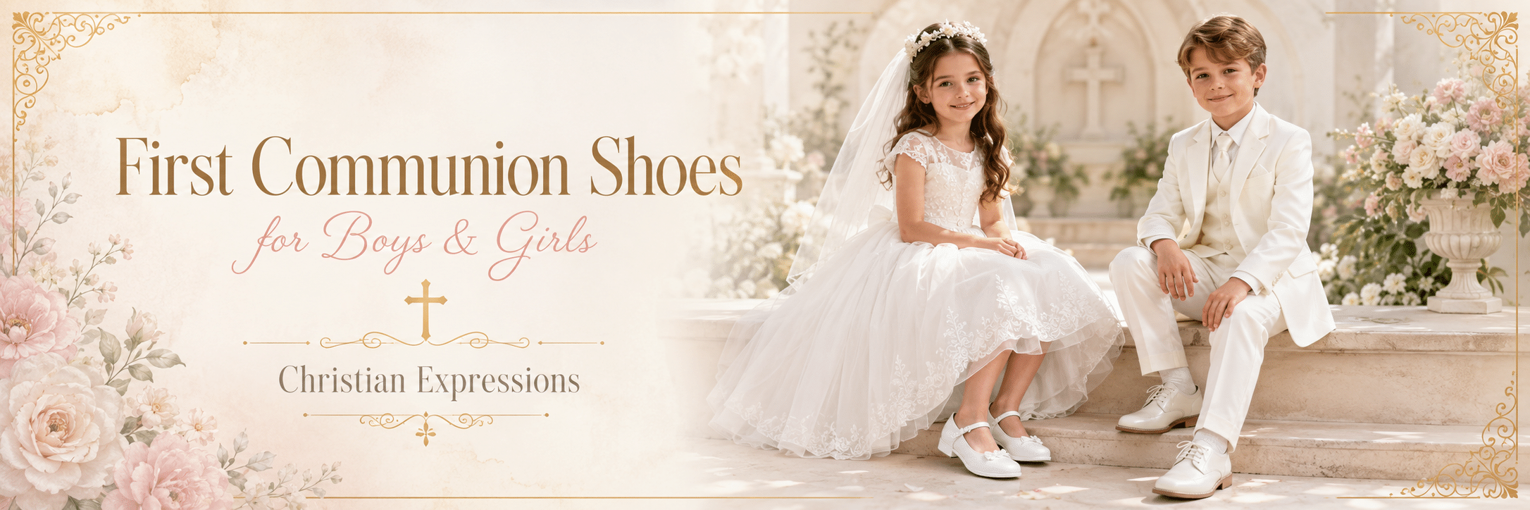 Shop First Communion Shoes for Boys & Girls