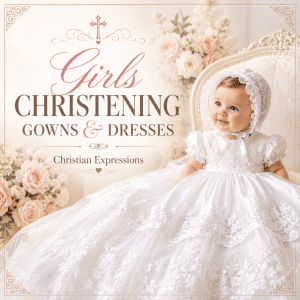 Girls Christening Gowns & Dresses