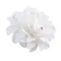 First Communion Double Rose White Flower Hair Clip 2 First Communion Double Rose White Flower Hair Clip - Image 2