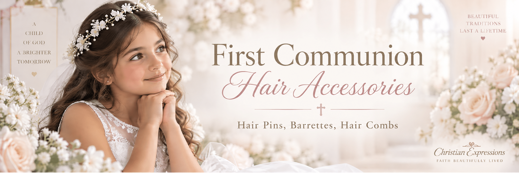 First Communion Hair Accessories