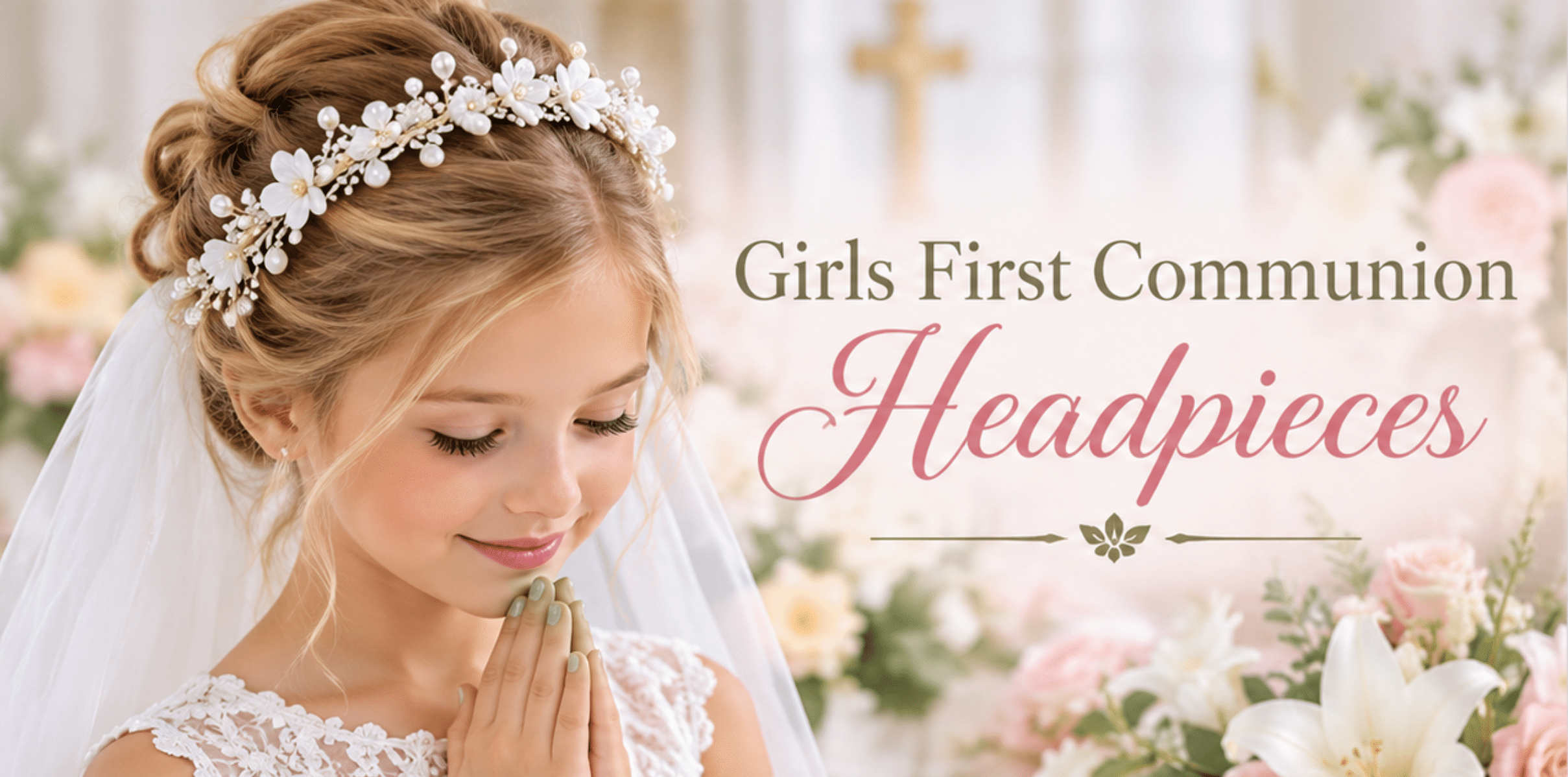 Shop First Communion Headpieces