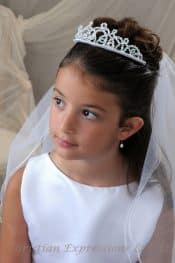 First Communion Crown Tiara 4590