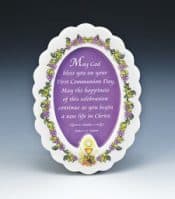 Communion Oval Resin Photo Frame