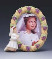 Resin Girl Communion Photo Frame