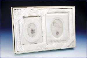 First Communion Satin Album & Frame Gift Set