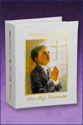FIRST COMMUNION REMEMBRANCE PHOTO ALBUM BOY