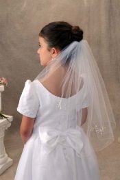 First Communion Veils-V3200