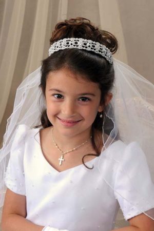 First Communion Tiara/Hairband