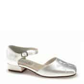 Penny Satin Communion Shoe