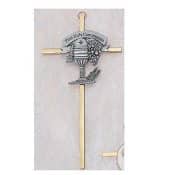 First Communion Brass Wall Cross