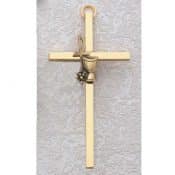 BRASS COMMUNION CROSS