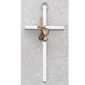SILVER PLATED ALUMINUM Communion CROSS