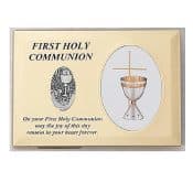 Metal Communion Frame w/Chalice
