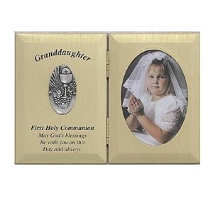 Metal Communion Frame Granddaughter
