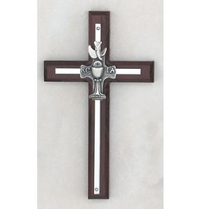 RCIA Cherry Overlay  Wall Cross
