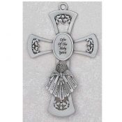GIFTS OF THE SPIRIT Confirmation CROSS Pewter