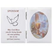 SILVER Confirmation SPONSOR PLAQUE