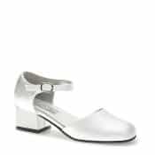 Clarissa Satin Communion Shoe