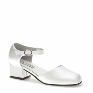 Clarissa Satin Communion Shoe