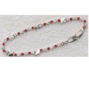 SILVER RHINESTONE HOLY SPIRIT Confirmation BRACELET
