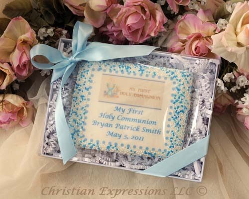 Personalized First Communion Cookie